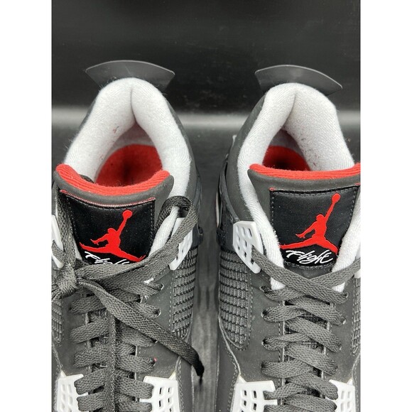 Air Jordan 4 Retro OG \'Bred\' 2019 Men’s Size 13 (308497-060) CLEAN main image 14